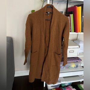Uniqlo Caramel/Brown Woolly Cardigan